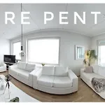 아파트 Penthouse-tasokas Moderni Kaupunki Huipulla -iso Jacuzzi Omalla Kattoterassilla - Aurinkotuolit Ja Aurinko Odottaa Sinua - Huikea Maisema- - 10 Hloe - Free Parking 탐페레