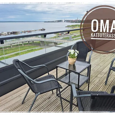 Apartament Penthouse-tasokas Moderni Kaupunki Huipulla -iso Jacuzzi Omalla Kattoterassilla - Aurinkotuolit Ja Aurinko Odottaa Sinua - Huikea Maisema- - 10 Hloe - Free Parking Tampere