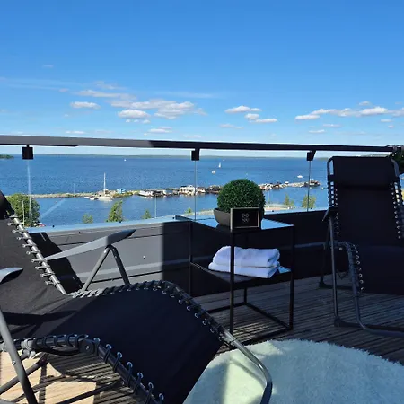 Penthouse Aurea Nordic Tasokas Moderni Kaupunki Tampereen Huipulla -iso Jacuzzi Omalla Kattoterassilla - Aurinkotuolit Ja Aurinko Odottaa Sinua - Huikea Maisema- - 10 Hloe - * 탐페레