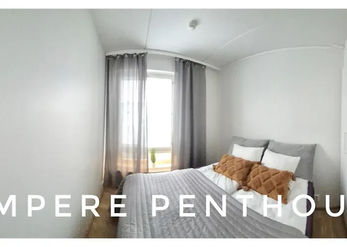 Penthouse-tasokas Moderni Kaupunki Huipulla -iso Jacuzzi Omalla Kattoterassilla - Aurinkotuolit Ja Aurinko Odottaa Sinua - Huikea Maisema- - 10 Hloe - Free Parking Апартаменты *