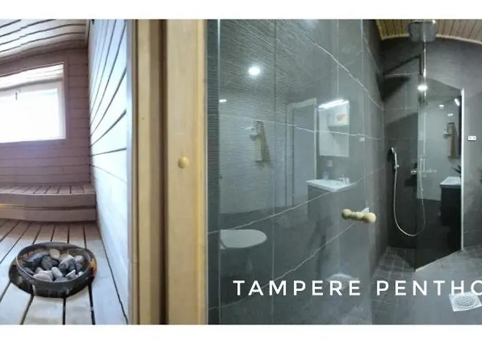 Penthouse-tasokas Moderni Kaupunki Huipulla -iso Jacuzzi Omalla Kattoterassilla - Aurinkotuolit Ja Aurinko Odottaa Sinua - Huikea Maisema- - 10 Hloe - Free Parking *