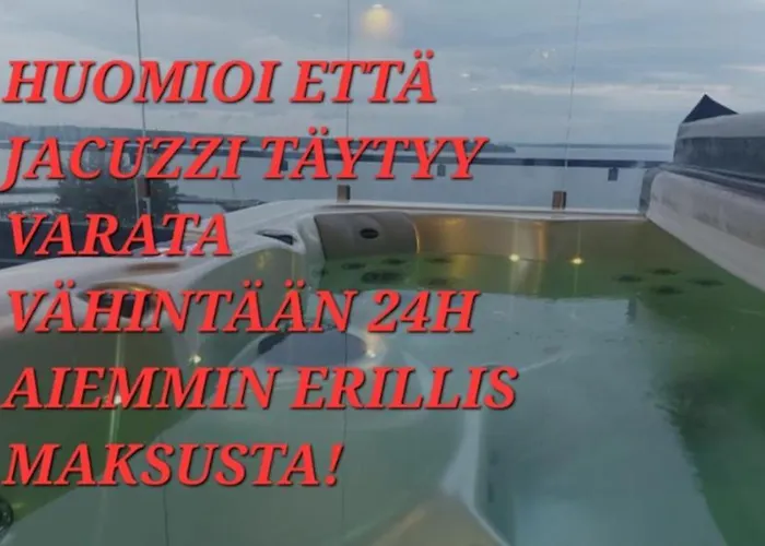 Penthouse-tasokas Moderni Kaupunki Huipulla -iso Jacuzzi Omalla Kattoterassilla - Aurinkotuolit Ja Aurinko Odottaa Sinua - Huikea Maisema- - 10 Hloe - Free Parking