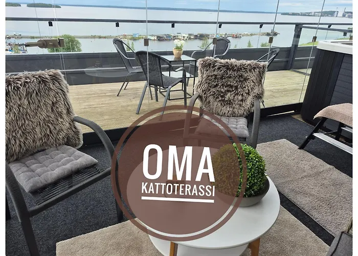 Penthouse-tasokas Moderni Kaupunki Huipulla -iso Jacuzzi Omalla Kattoterassilla - Aurinkotuolit Ja Aurinko Odottaa Sinua - Huikea Maisema- - 10 Hloe - Free Parking Апартаменты