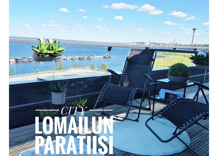 Penthouse-tasokas Moderni Kaupunki Huipulla -iso Jacuzzi Omalla Kattoterassilla - Aurinkotuolit Ja Aurinko Odottaa Sinua - Huikea Maisema- - 10 Hloe - Free Parking Апартаменты *